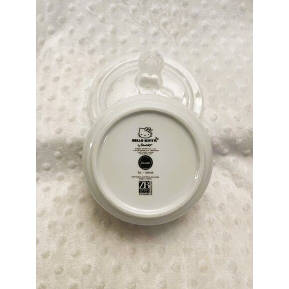 Hello Kitty Love Hearts & Bows Microwave Bowls w/Vented Lids (Small, Large)-NEW - Picture 9 of 10